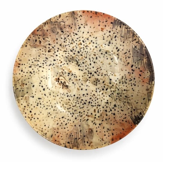 BOWL DE CERÁMICA BEIGE 8"