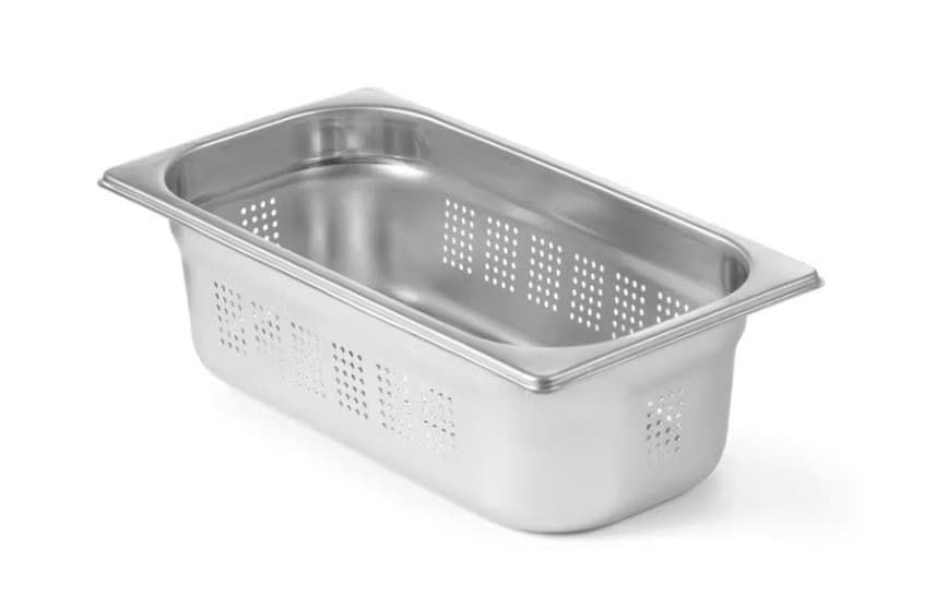 BANDEJA GN AINOX PERFORADA 1/3 10 CM COD:13GNP10CM