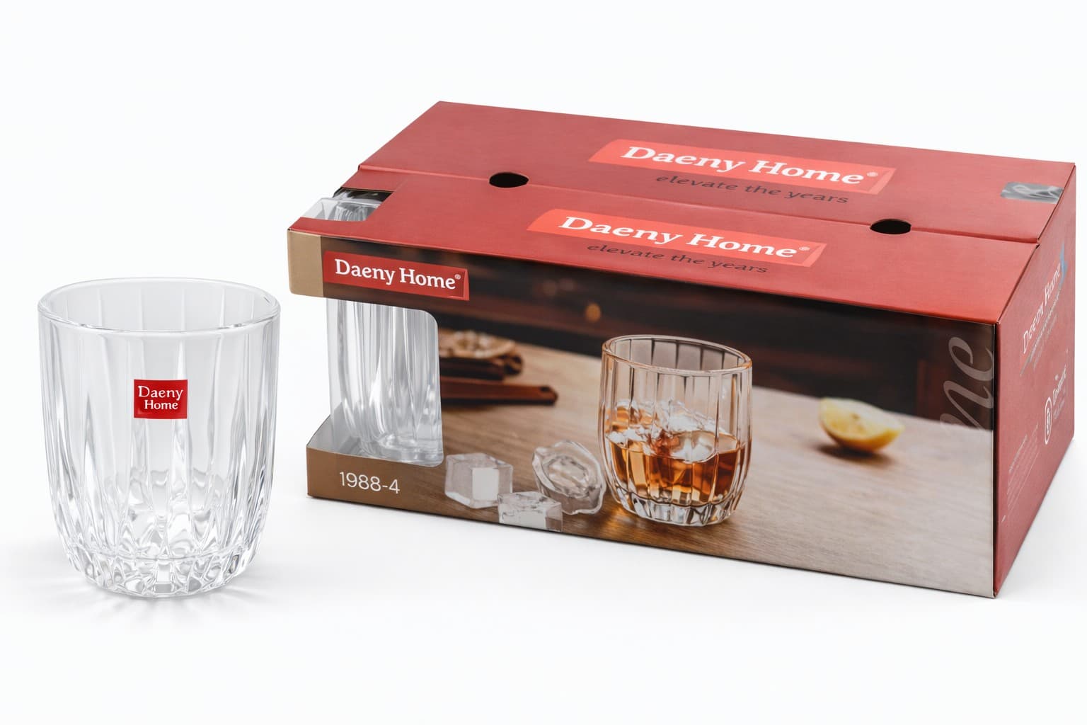 VASO ROCA LIMONLU 285 ml / 10oz SET 6 PZAS