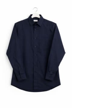 CAMISA NEGRA LINDEY GREY MANGA LARGA T:XS