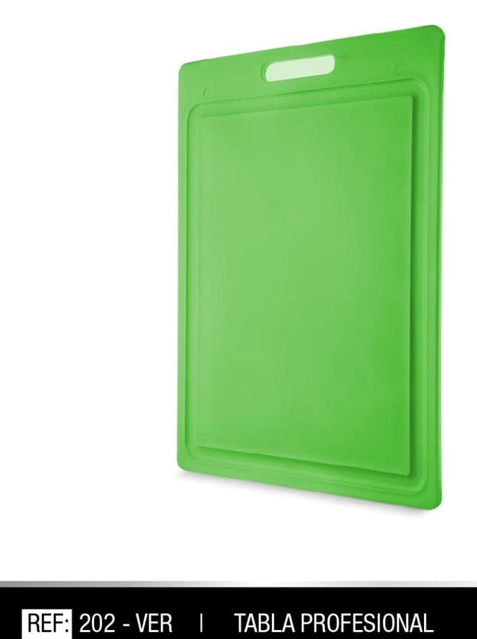 TABLA DE CORTE  VERDE 50x36 CM