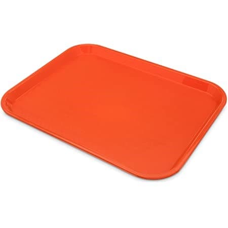 BANDEJA DE SERVIR NARANJA 14X18"