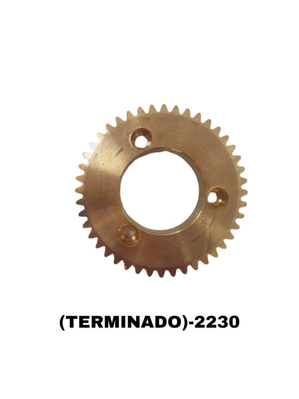 REPUESTO DE ENGRANAJE DE BRONCE 620 AUTOM. (TERMINADO) DE LA REBANADORA BM95 BERMAR