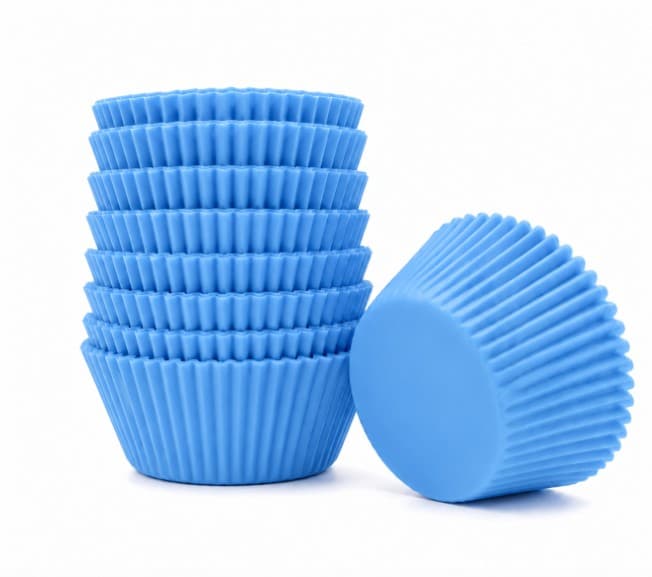 CAPACILLOS AZUL 11 CM SET DE 100 PZAS
