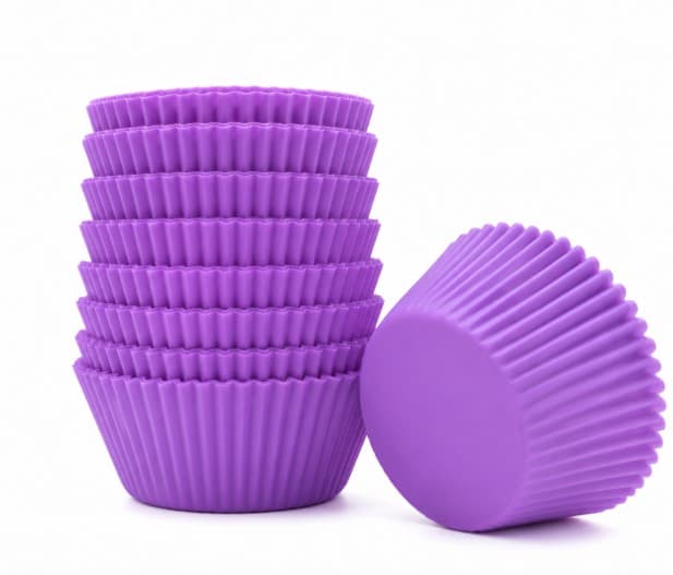 CAPACILLOS MORADOS 11 CM SET DE 100 PZAS