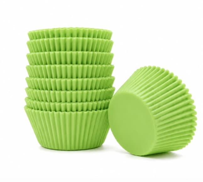 CAPACILLOS VERDES 11 CM SET DE 100 PZAS