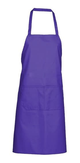 DELANTAL COMPLETO MORADO