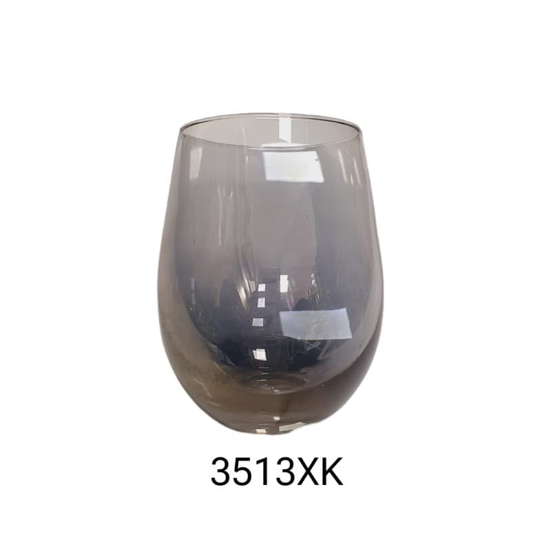 VASO AMBER GRIS 530 ml / 17.92 oz SET 6 PZAS