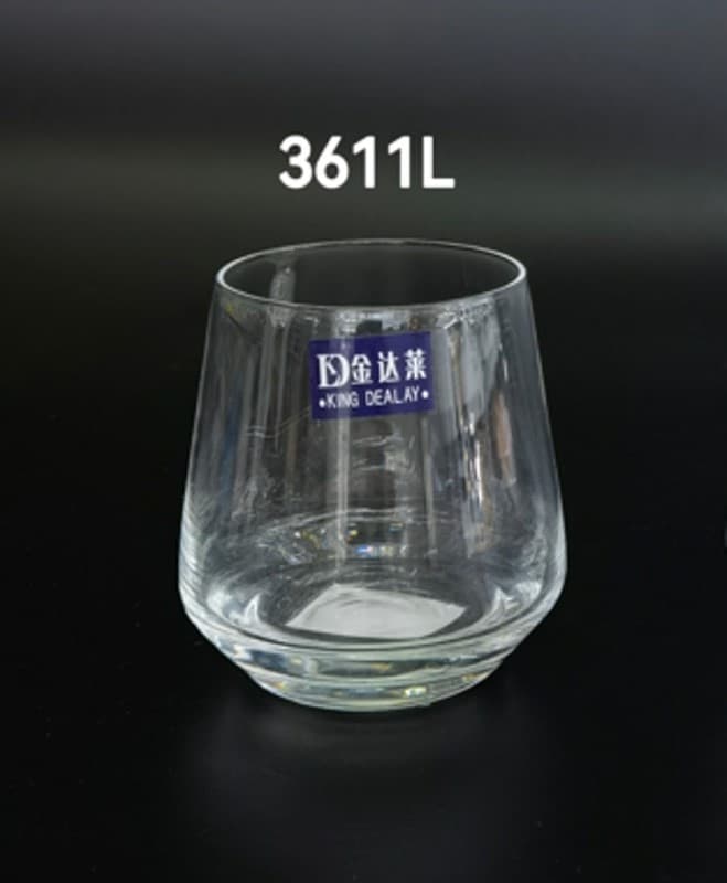 Vaso amber 300 ml / 10 oz set 6 pzas