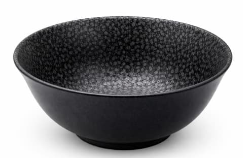BOWL DE CERÁMICA NEGRO 9.5x9.5x5CM/3.75116g