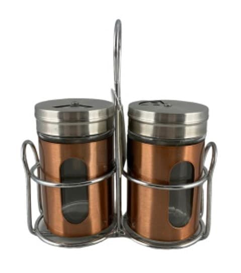 CONDIMENTEROS COBRE SET 3 PZS
