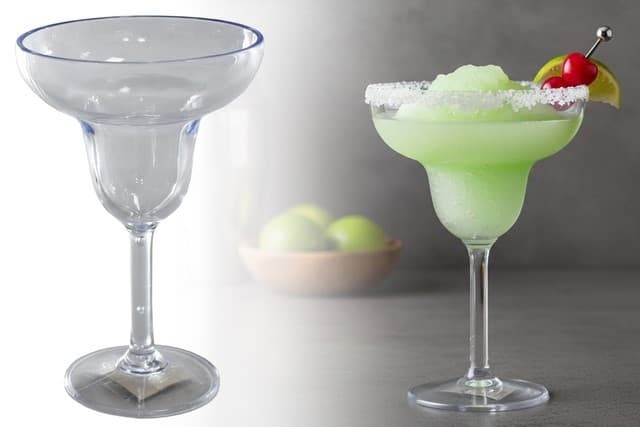COPA DE POLICARBONATO DE MARGARITA 11.7*18CM