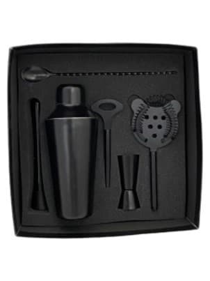 KIT DE BAR NEGRO 750ML SET 6 PZ 8X8X20CM