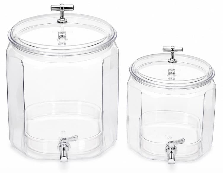 DISPENSADOR DE JUGO PLASTICO SET 2 PZAS 5L/13L