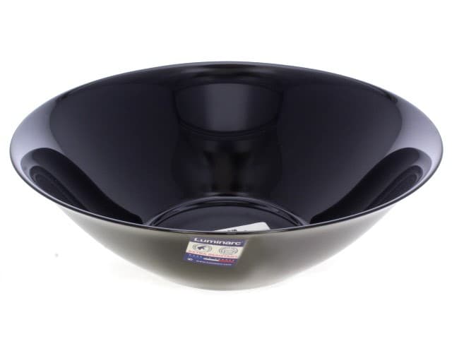 BOWL DE VIDRIO NEGRO 27CM