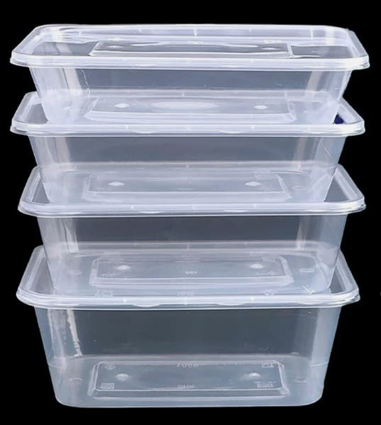 Envases de plástico 4.8l 6.8l 9.3l 12.5l set 4 pzas
