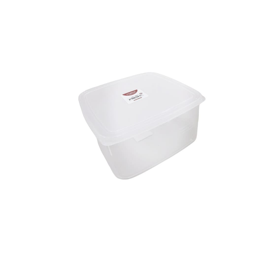 ENVASE DE PLĂSTICO CUADRADO 2.7L