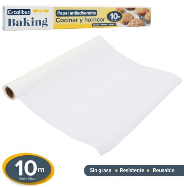 PAPEL  PARA HORNEAR ANTIADHERENTE 10 M 