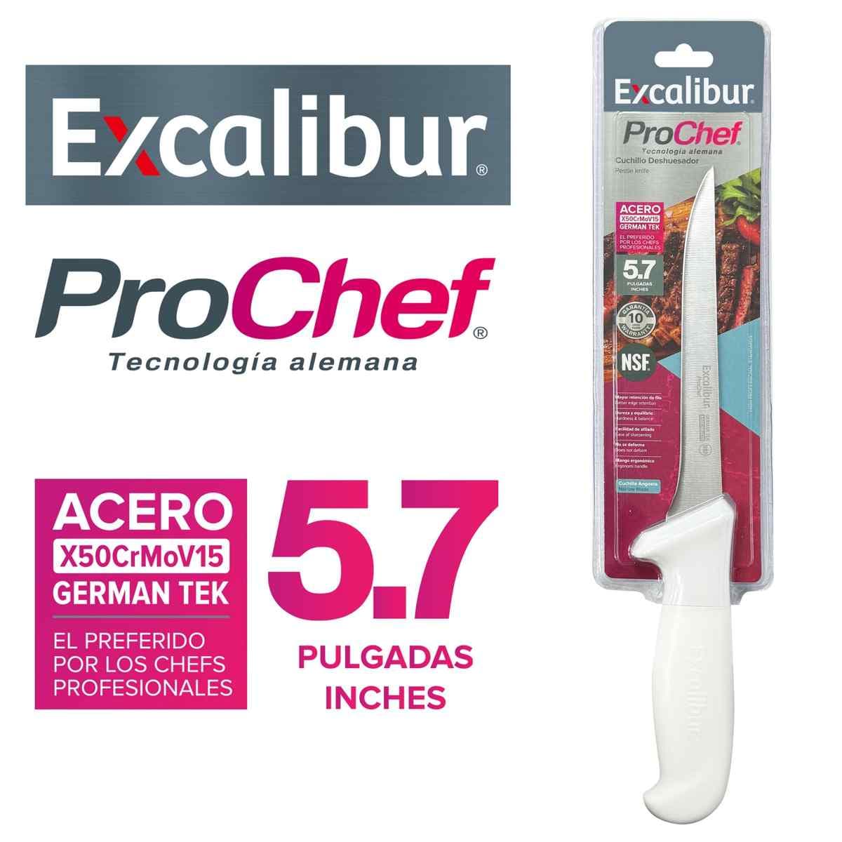 CUCHILLO PARA DESHUESAR DE ACERO 5.7"