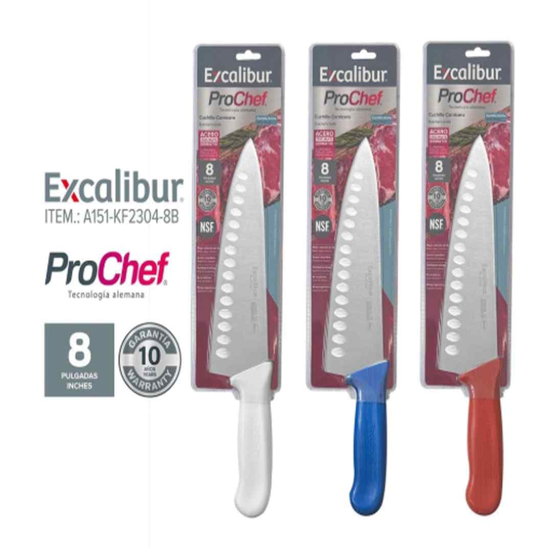 CUCHILLO DE  ACERO INOXIDABLE 8"