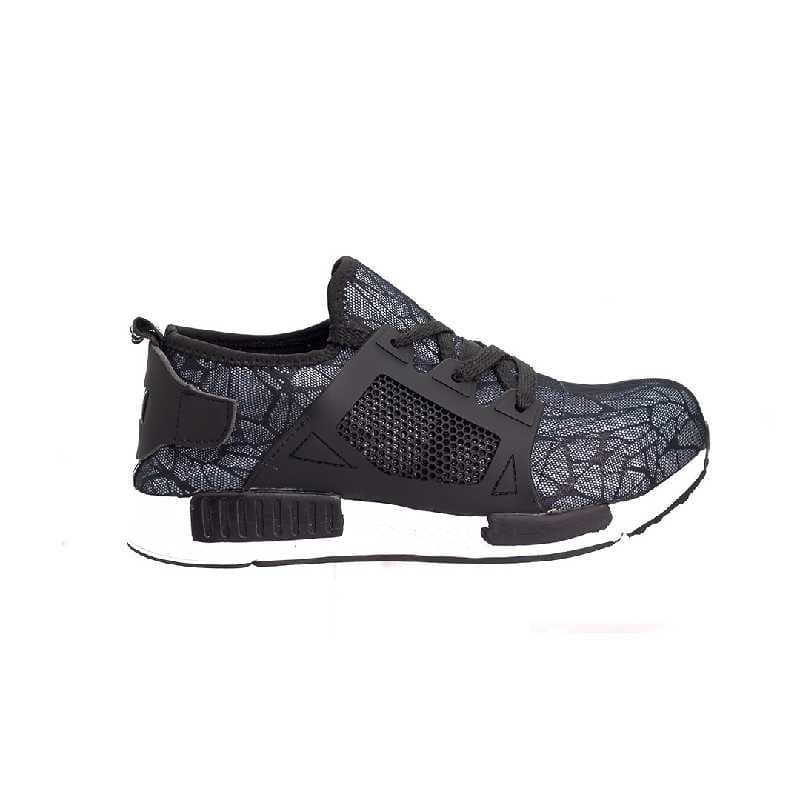 ZAPATO DE TRABAJO UNISEX, CON PUNTA DE METAL, RESISTENTE A GOLPES, SUELA ANTIRESBALANTE, COLOR: NEGRO CON SUELA BLANCA TALLA: 44