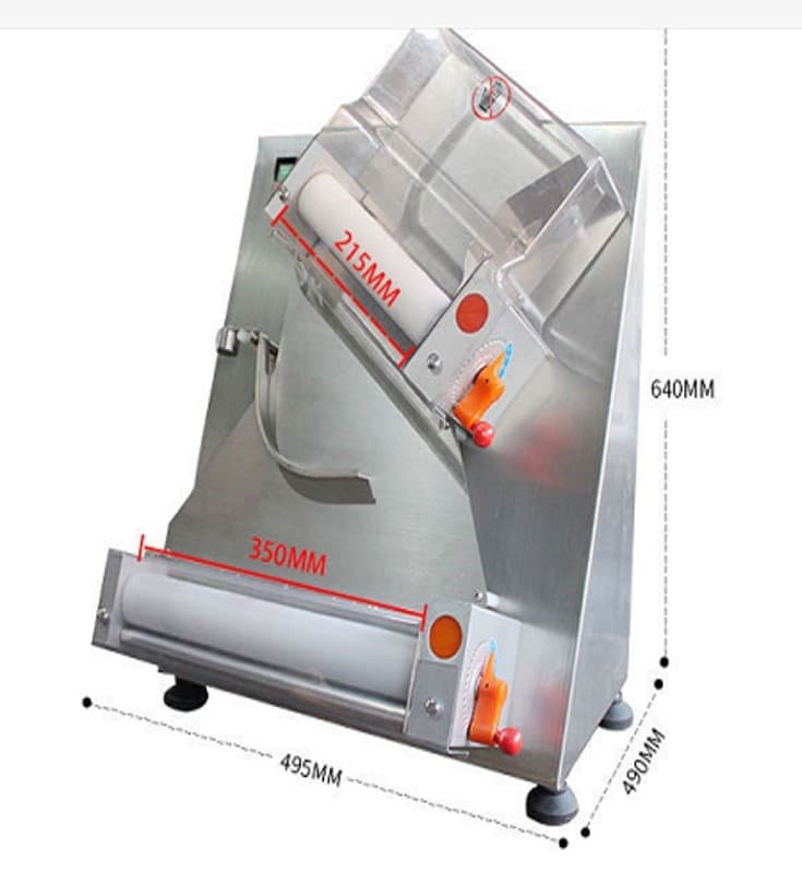 LAMINADORA DE MASA DE PIZZA DE 12" 110V/60HZ STAR KITCHEN