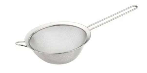 COLADOR INOX CON ASA 20 CM