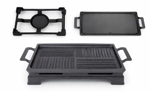 PLATO DE HIERRO TIPO CHAFING DISH