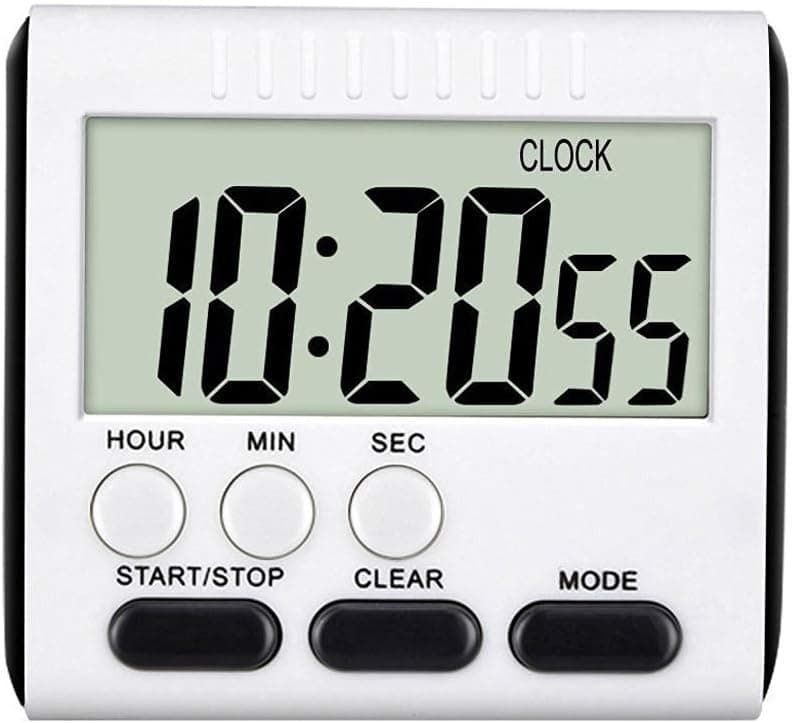 TEMPORIZADOR DIGITAL BLANCO