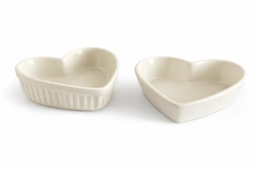RAMEKIN DE CERÁMICA CORAZON 4.3" / 11CM