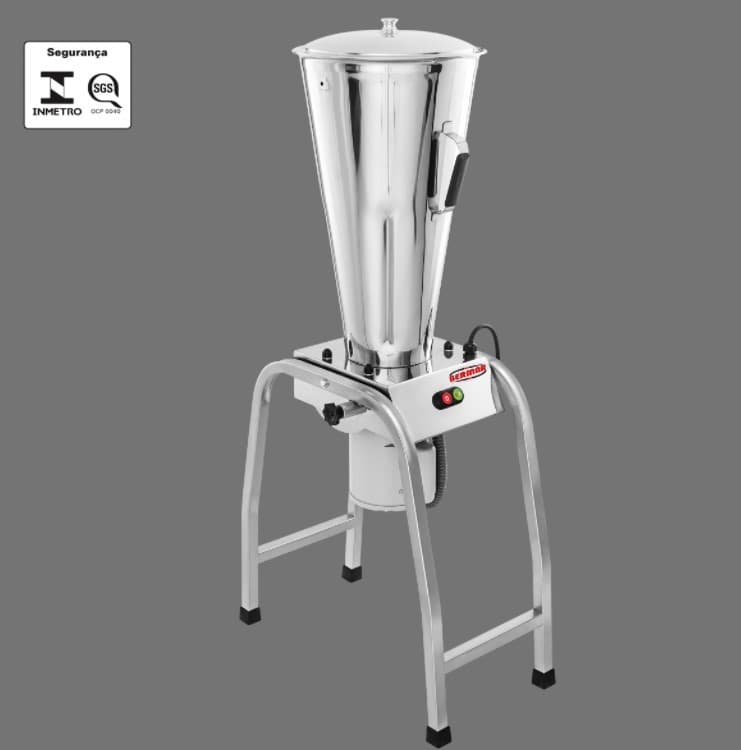 LICUADORA DE BAJA ROTACIÓN BASCULANTE 25 LITROS / 1.5 HP BERMAR