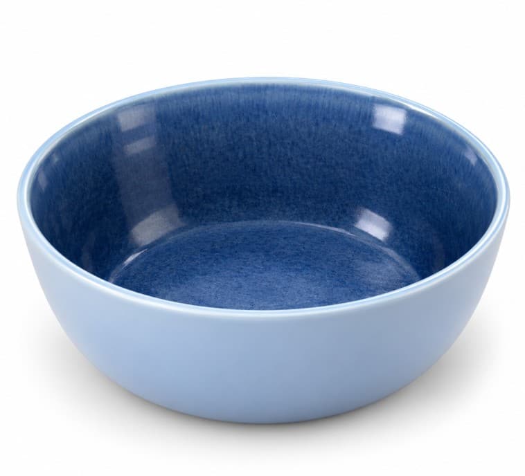 BOWL DE CERÁMICA REDONDO AZUL 6" / 15.5x5 cm 