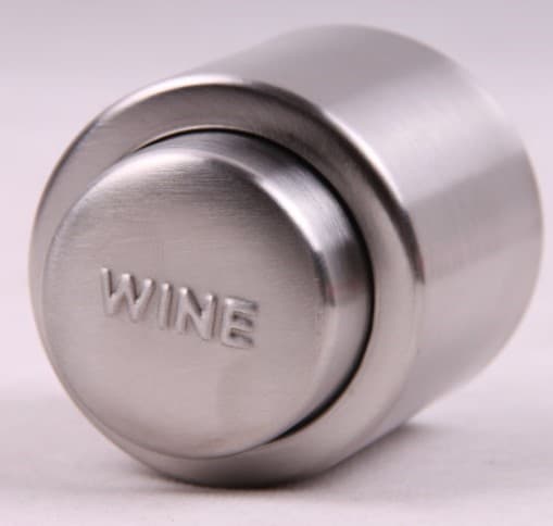CORCHO DE BOTELLA EN ACERO INOXIDABLE
