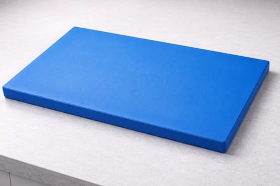 Tabla de corte azul 60x40x2.5 cm