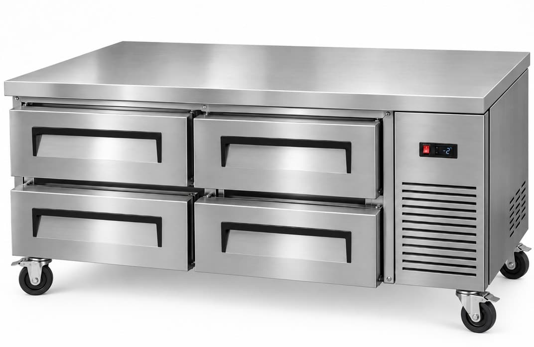 BASE DE CHEF REFRIGERADA 60" CHEFS FACTORY