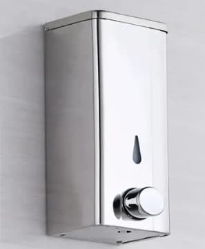 DISPENSADOR DE JABON LIQUIDO INOX 650 ML