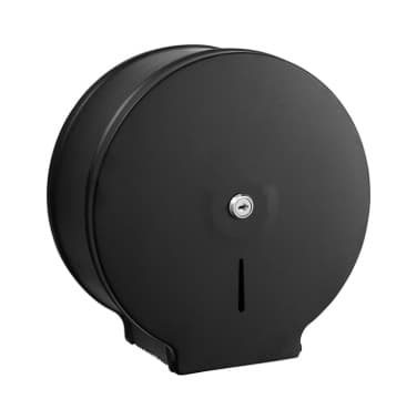 DISPENSADOR DE PAPEL HIGIENICO NEGRO MATE