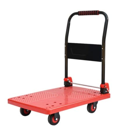 CARRO TRANSPORTADOR ROJO 47X67CM-100KG