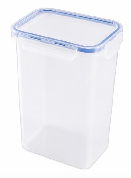ENVASE PLÁSTICO RECTANGULAR 14.5X11.2X18.2 / 1.3 L