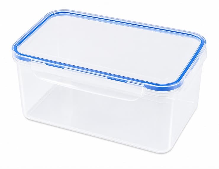 ENVASE PLÁSTICO RECTANGULAR 25X18.5X8.9  / 2.6 L