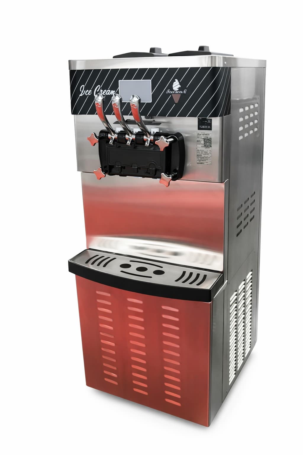 MÁQUINA DE HELADO 2 TANQUES DE 6+6 LITROS CAPACIDAD 40-48 L/HR