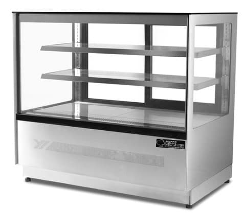 VITRINA REFRIGERADA RECTANGULAR 150x66x120CMCHEFS FACTORY