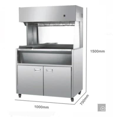 CALENTADOR DE PAPAS CON GAVINETE STAR KITCHEN