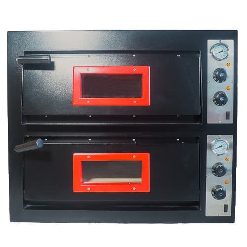 HORNO DE PIZZA ELÉCTRICO 2 CUBIERTAS 2 BANDEJAS DE PIEDRA 220V/60HZ STAR KITCHEN WEP-2-4