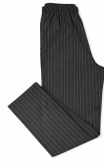 PANTALON GRIS DE RAYAS CHEFS FACTORY UNISEX T:L