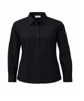 CAMISA MESERO NEGRA  MANGA LARGA T:XXXL CHECKEDOUT