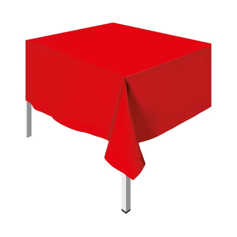 MANTEL ROJO 54x54" POLIESTER