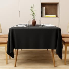 MANTEL NEGRO 54x54" POLIESTER
