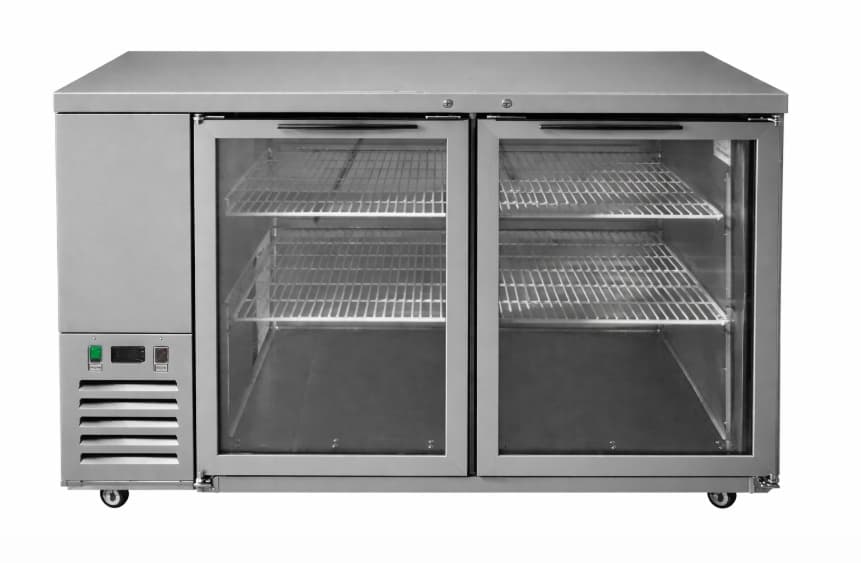 MESA REFRIGERADA DE BAR 2 PUERTAS 57" CHEFS FACTORY