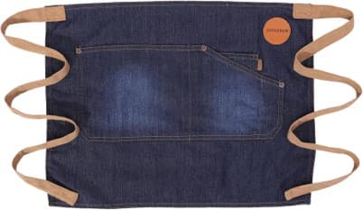 DELANTAL JEANS CORTO FLECOS